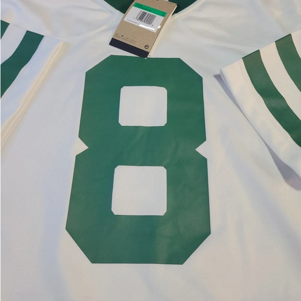 Nike NFL New York Jets Aaron Rodgers 8 Jersey Mens XL White Green DX9443-104